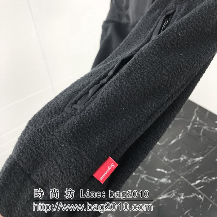 SUPREME 18FW TNF Fleece Jacket 搖粒絨 抓絨夾克 拼接工藝設計 高版本男女同款 ydi2590